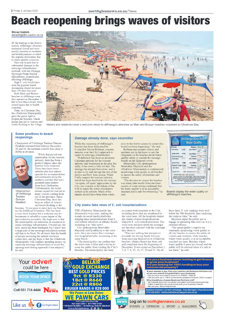 Northglen News 6 January 2023 page 2