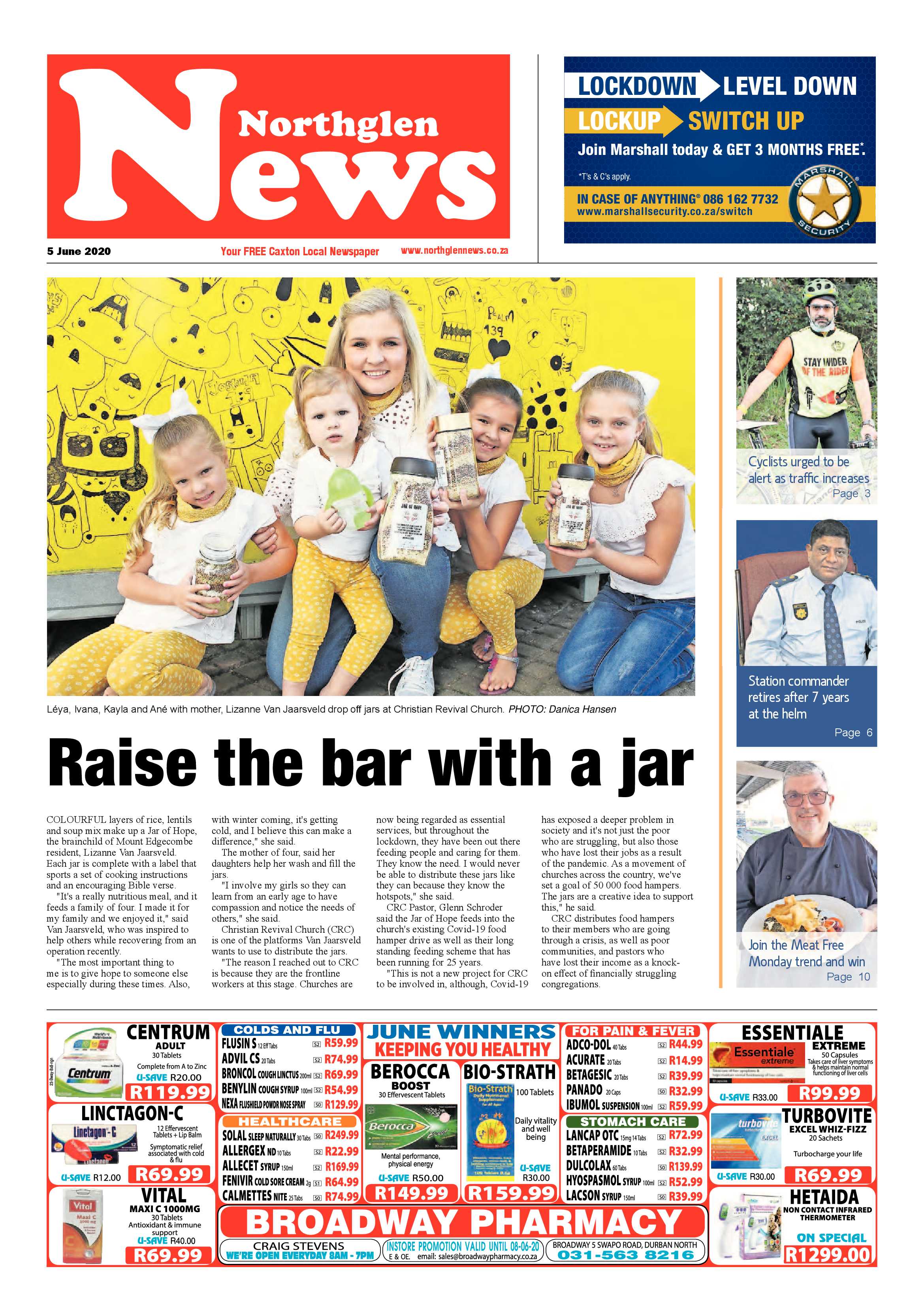 Northglen News 5 June 2020 page 1