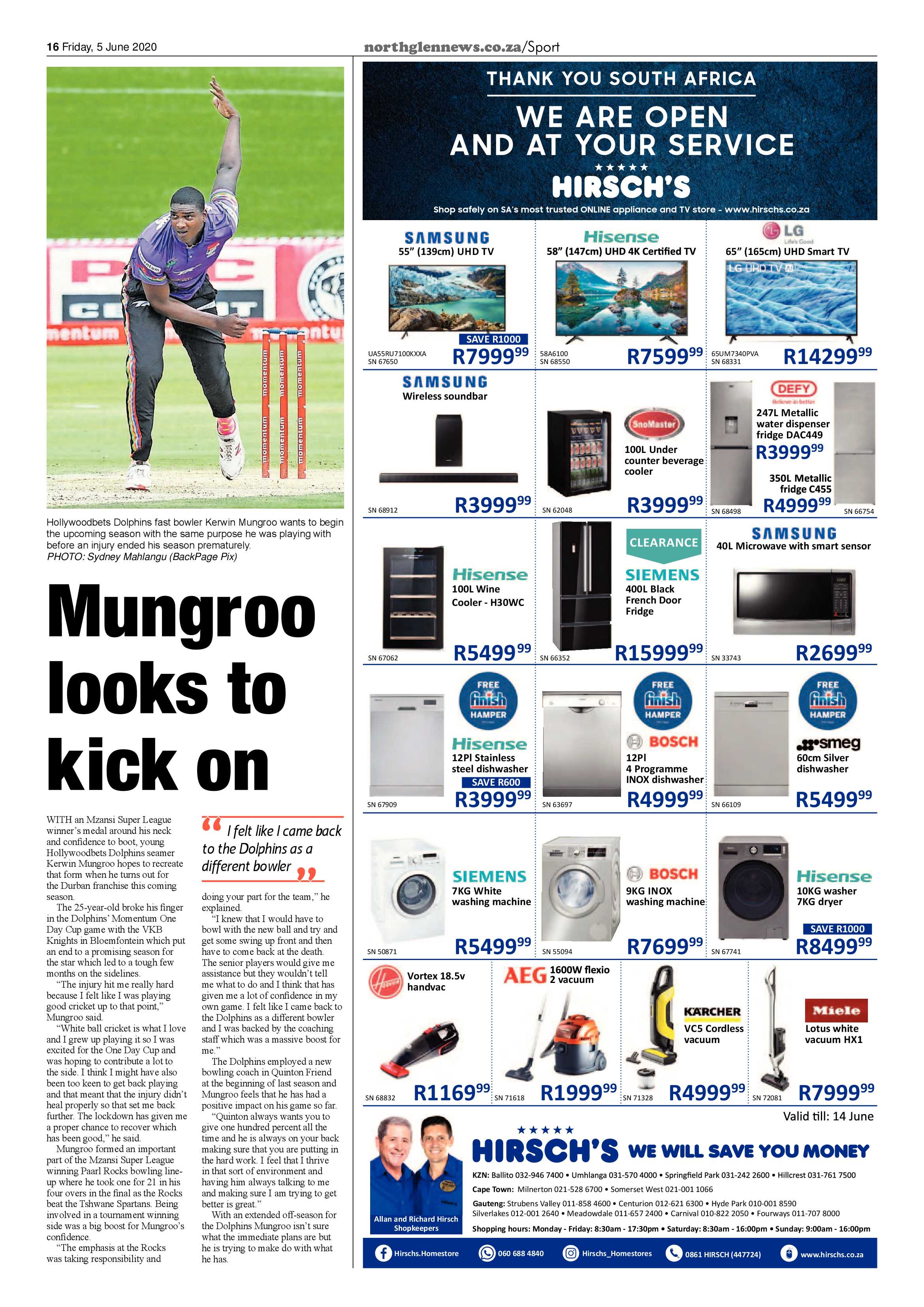 Northglen News 5 June 2020 page 16