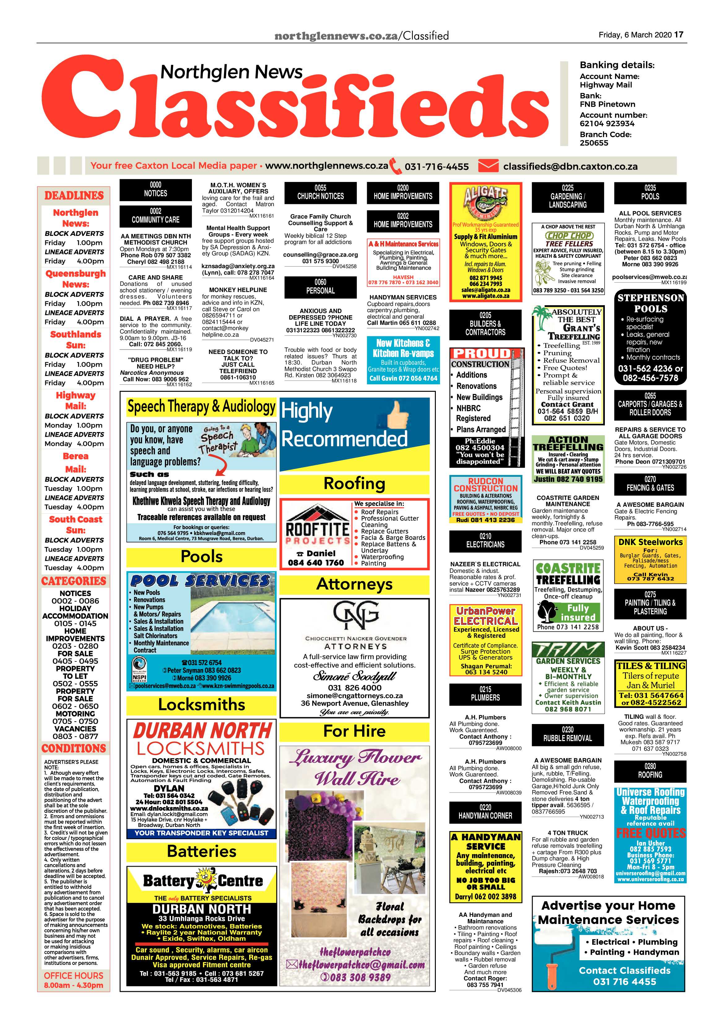 Northglen News 6 March 2020 page 17