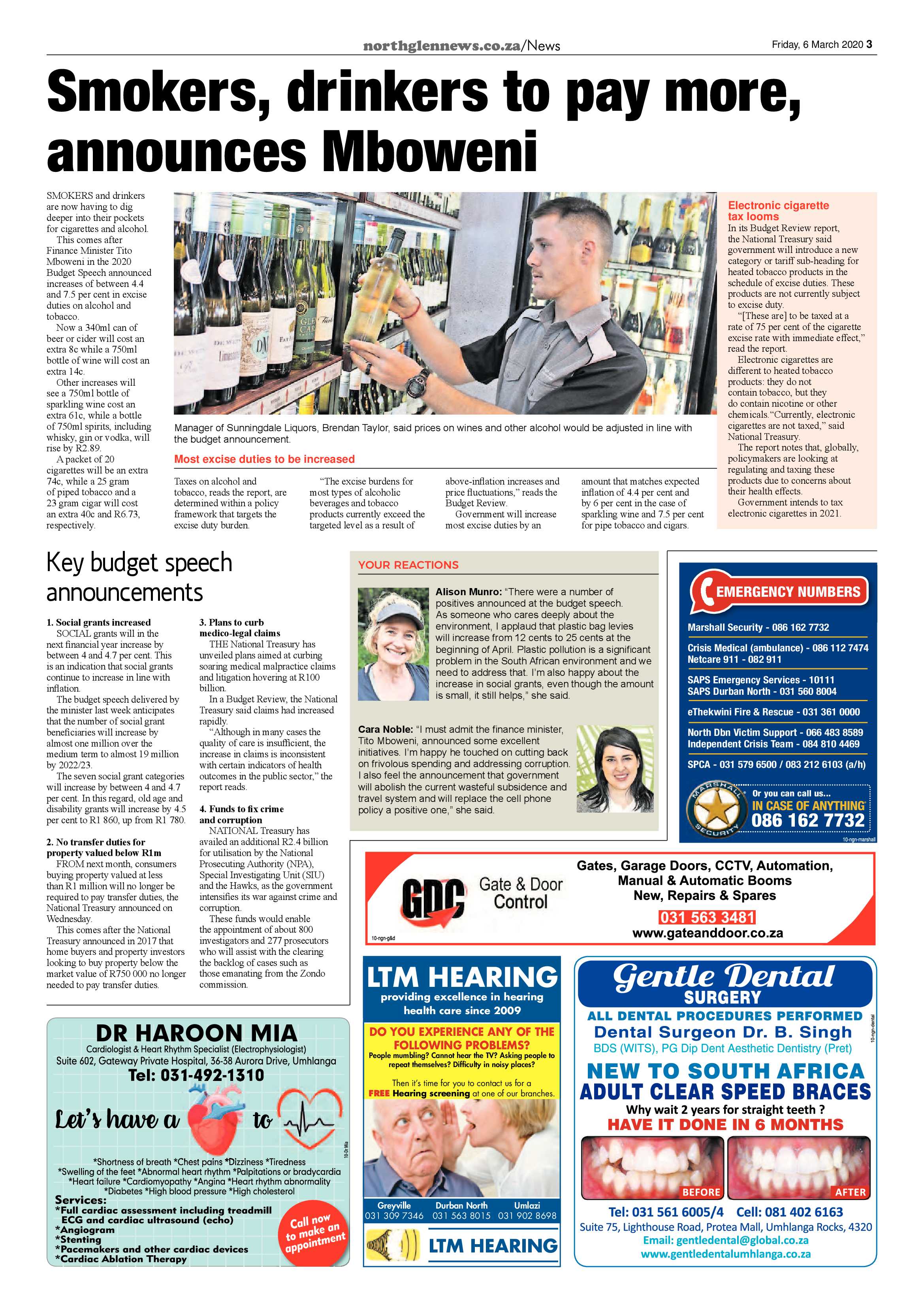 Northglen News 6 March 2020 page 3