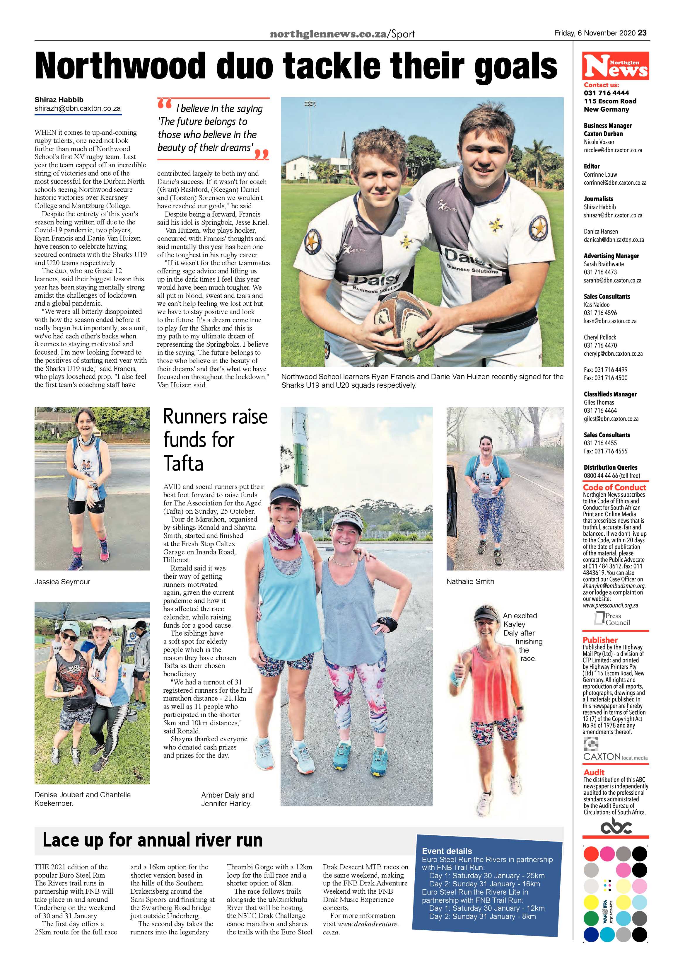 Northglen News 6 November 2020 page 23