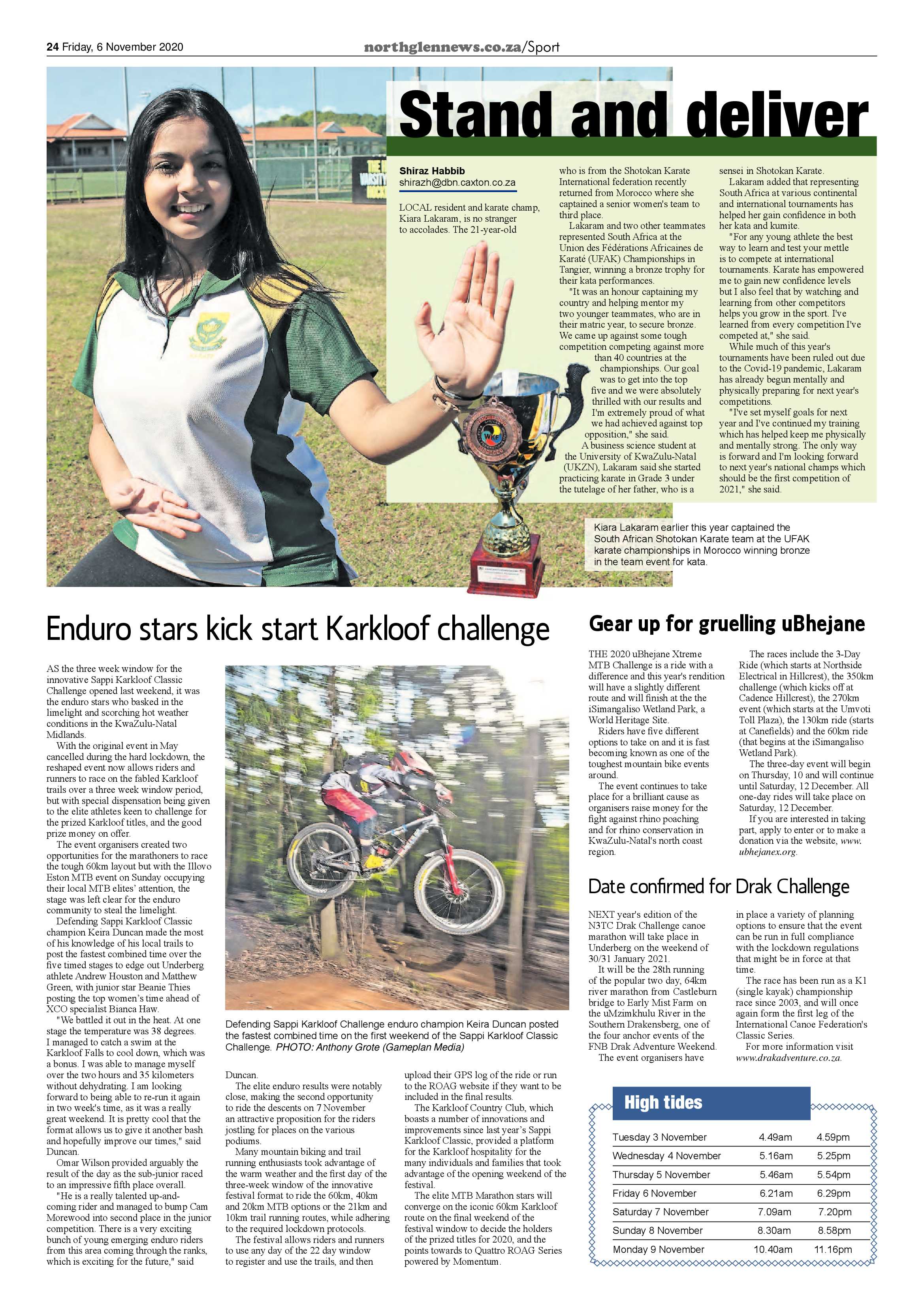 Northglen News 6 November 2020 page 24