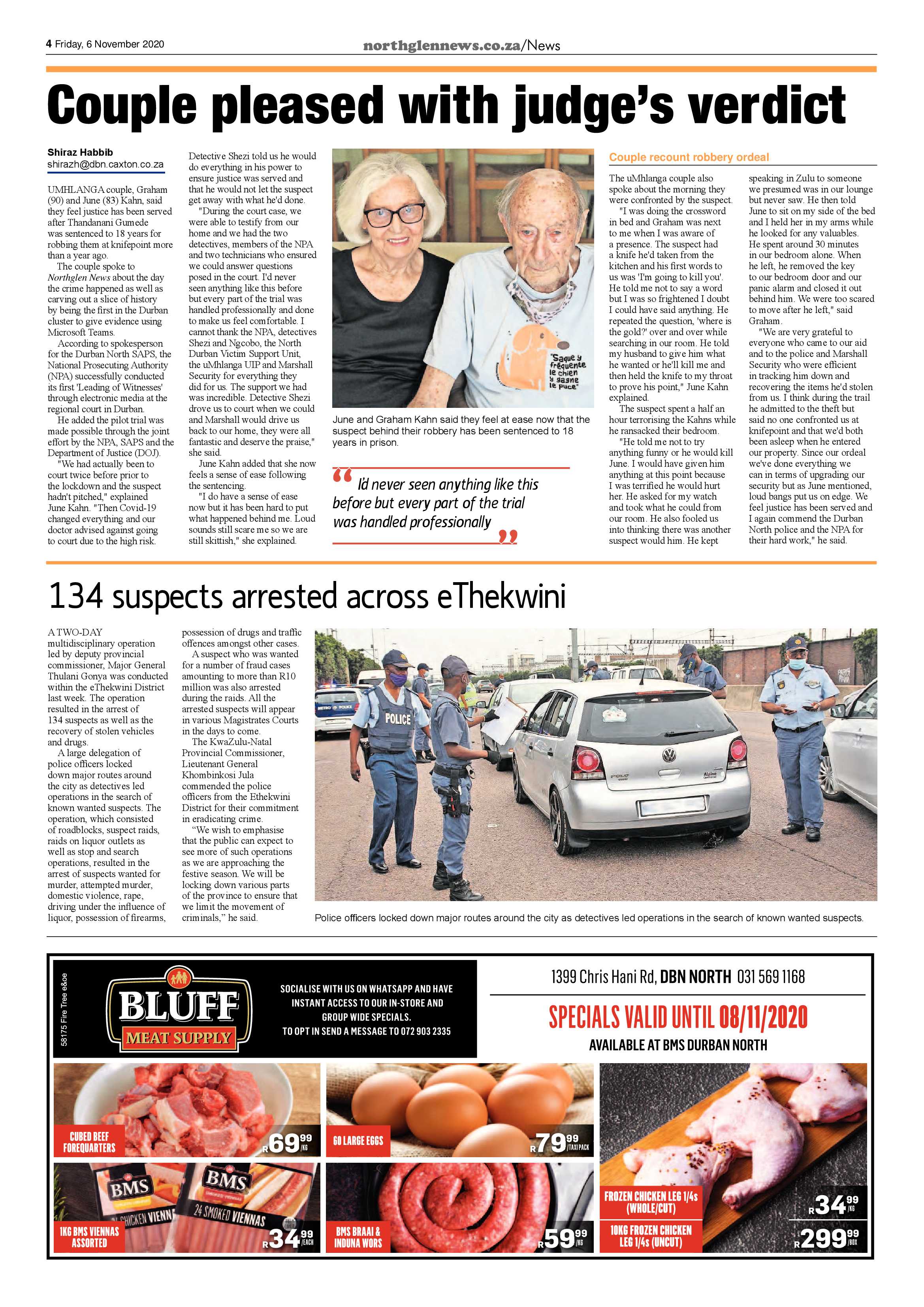 Northglen News 6 November 2020 page 4