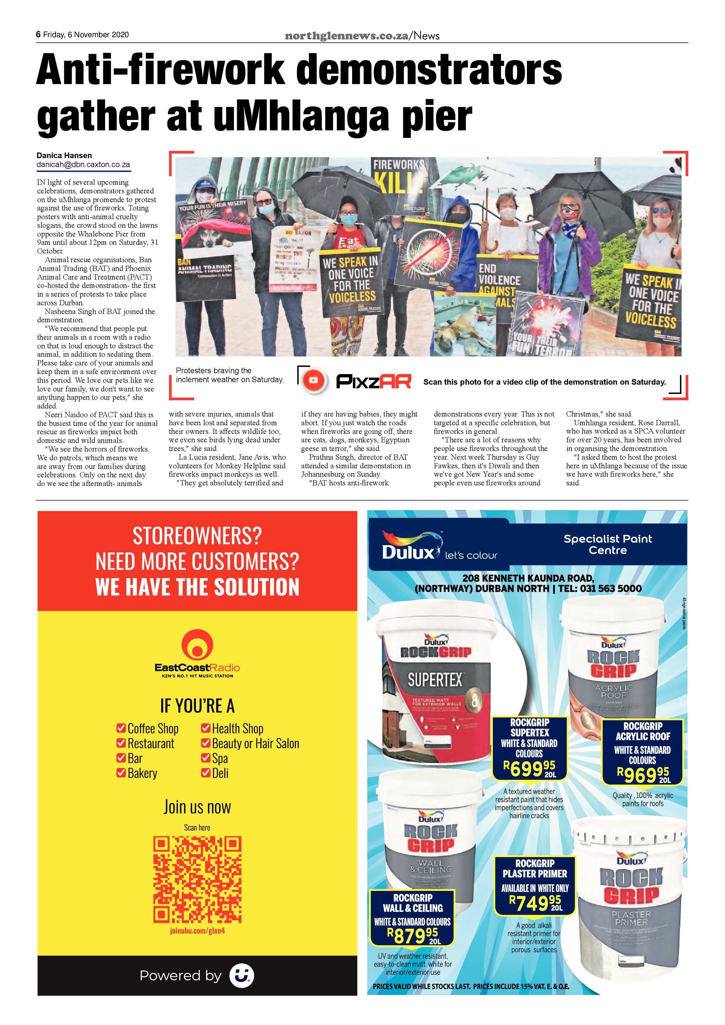 Northglen News 6 November 2020 page 6
