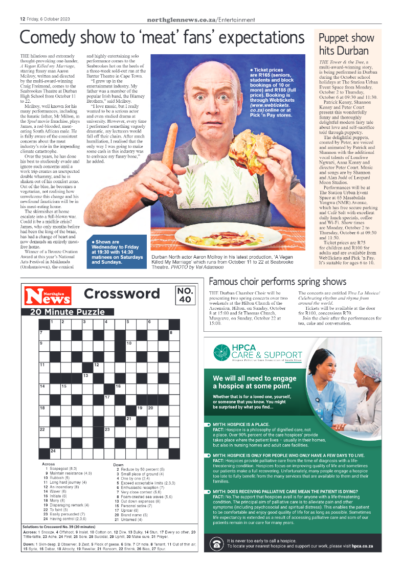 Northglen News 6 October 2023 page 12