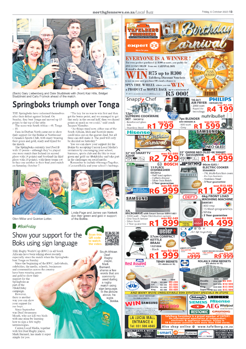 Northglen News 6 October 2023 page 13