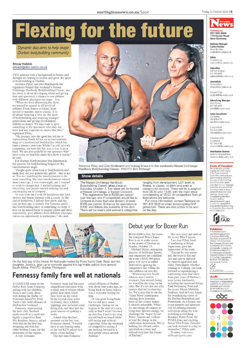 Northglen News 6 October 2023 page 15