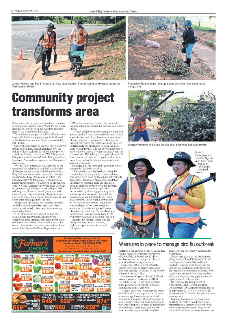 Northglen News 6 October 2023 page 4