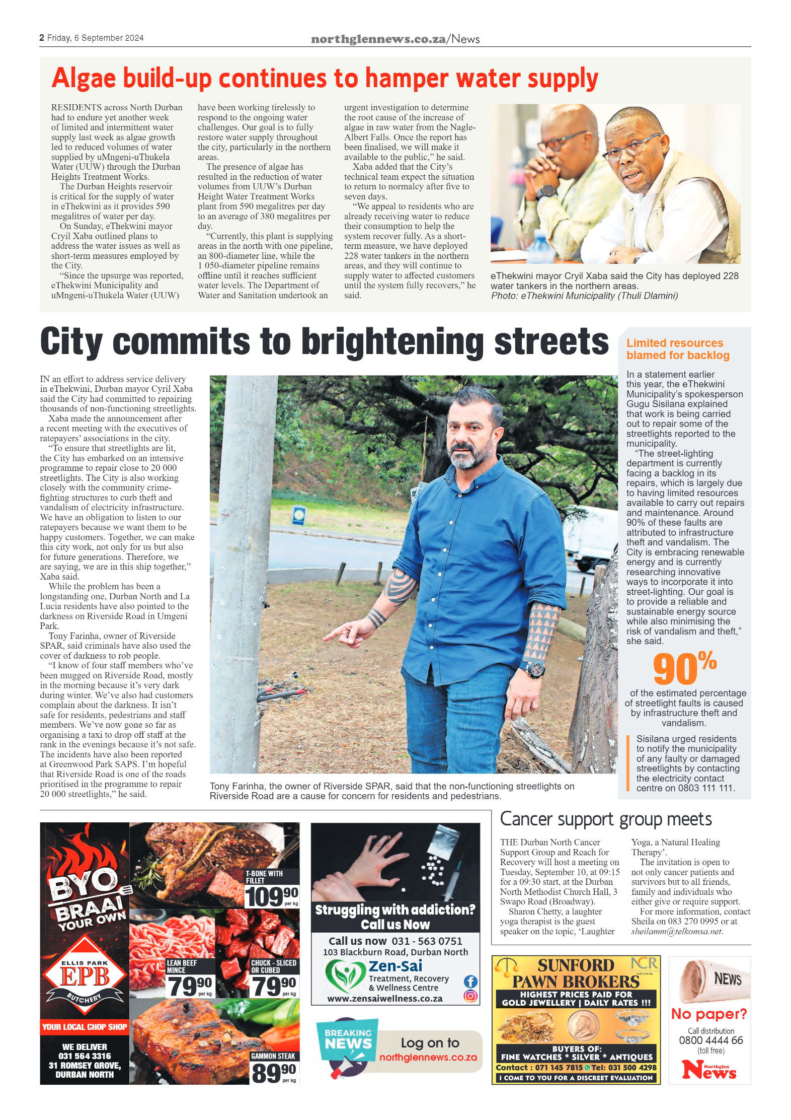 Northglen News 6 September 2024 page 2