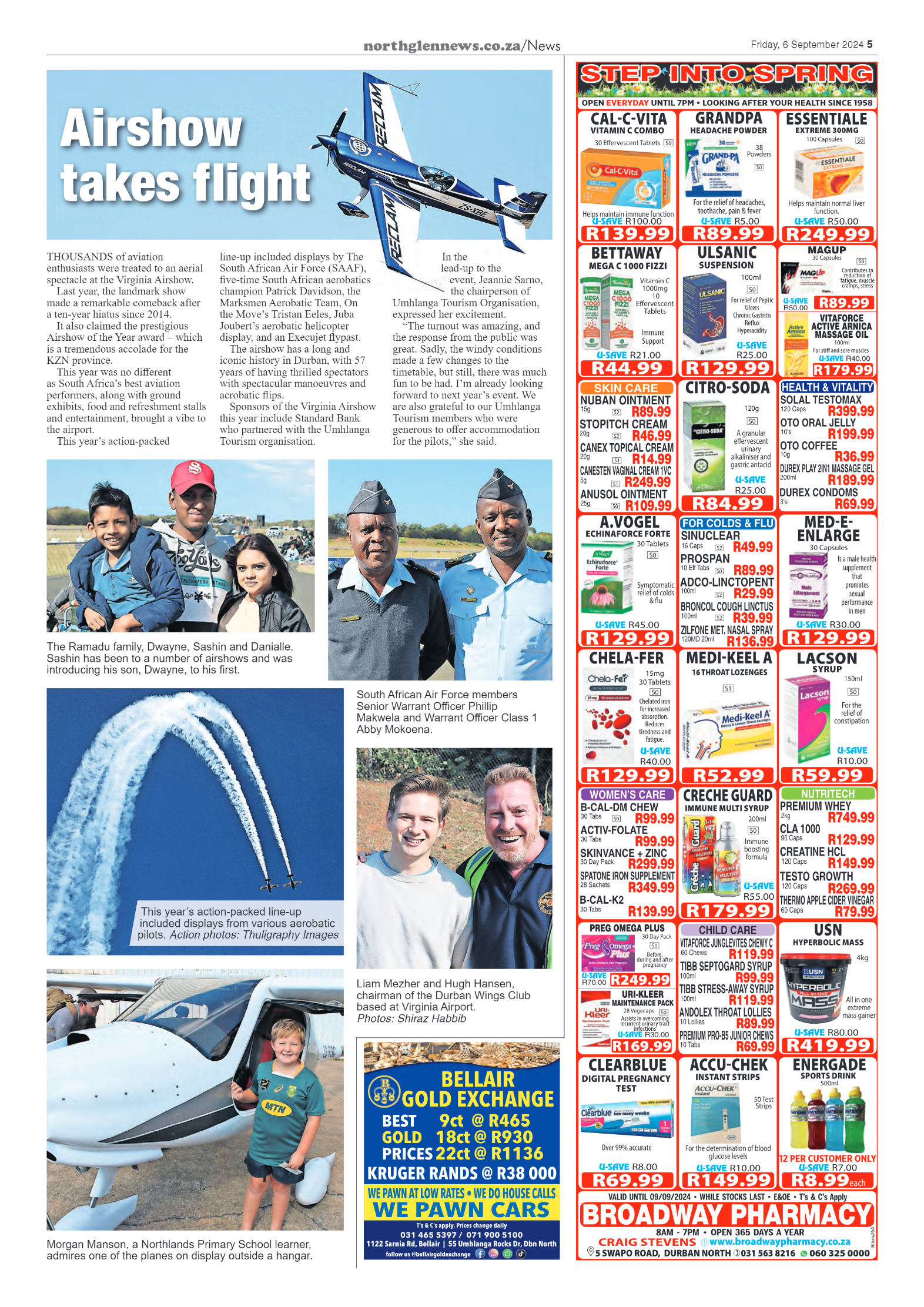 Northglen News 6 September 2024 page 5