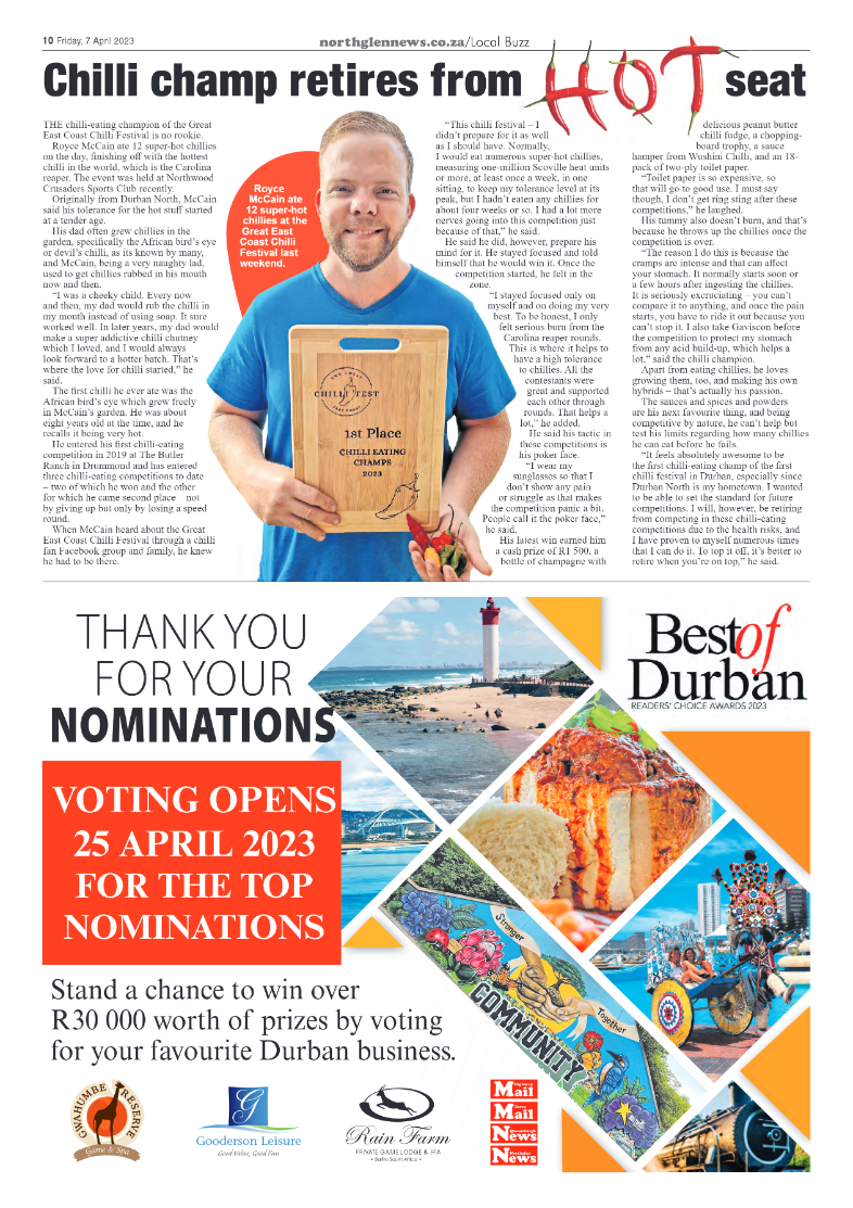 Northglen News 7 April 2023 page 10