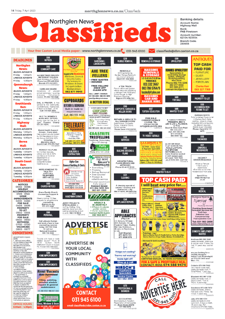 Northglen News 7 April 2023 page 14