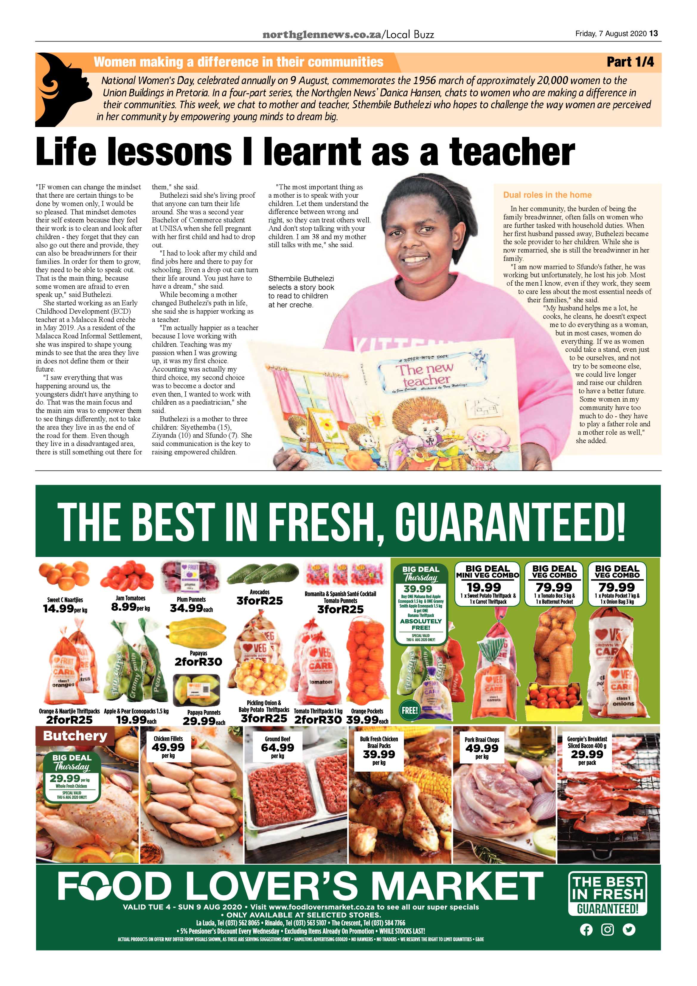 Northglen News 7 August 2020 page 13