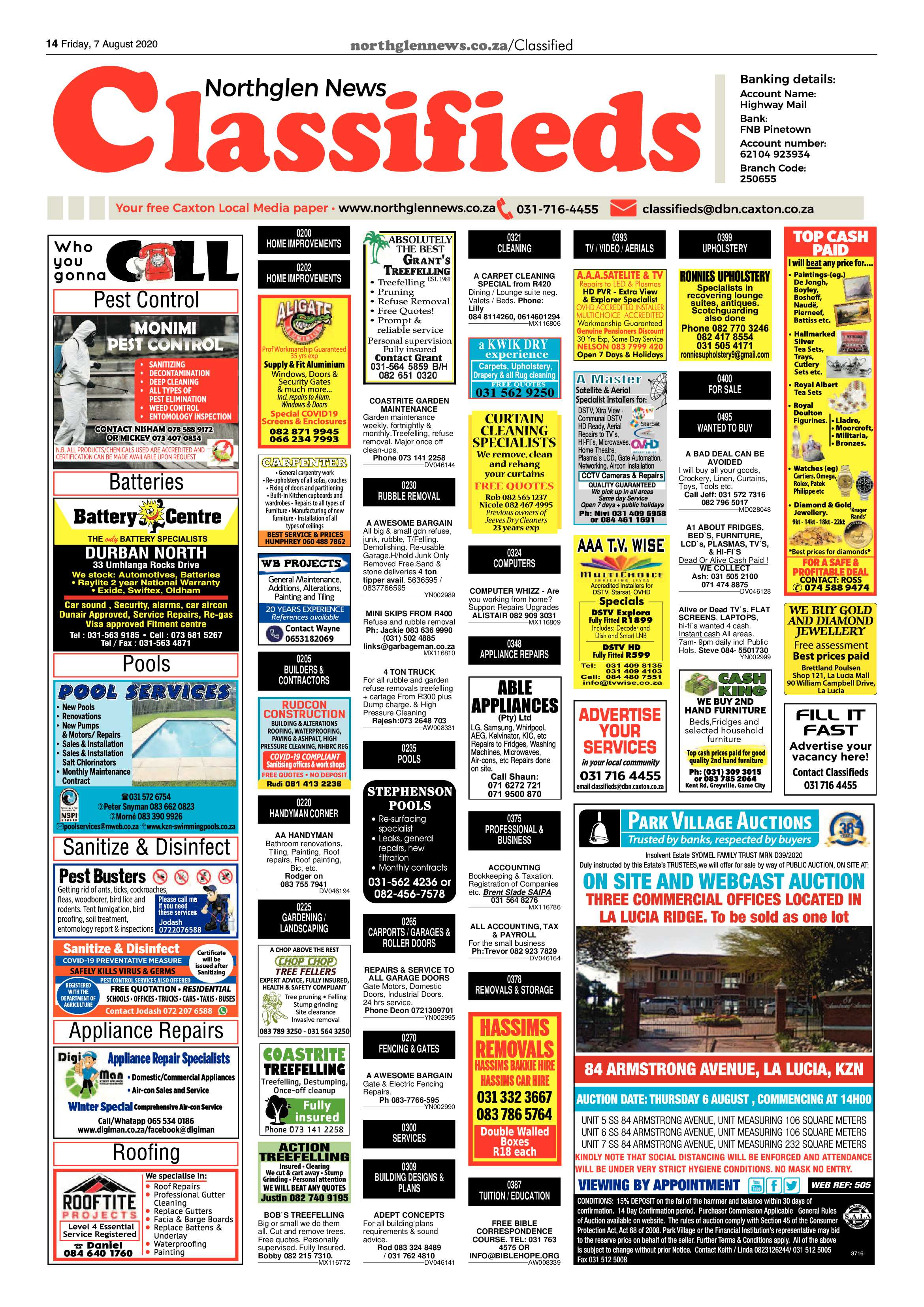 Northglen News 7 August 2020 page 14