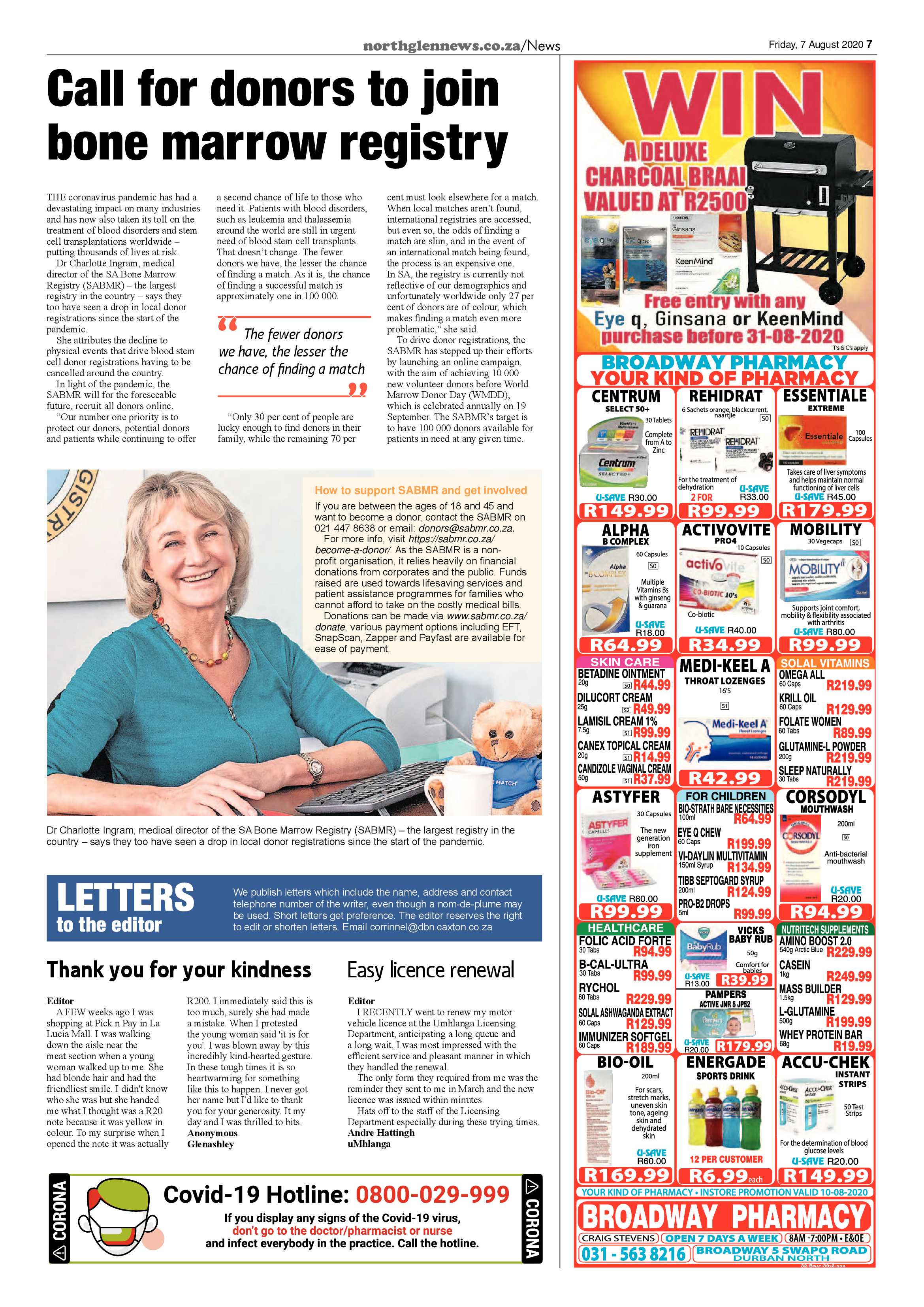 Northglen News 7 August 2020 page 7