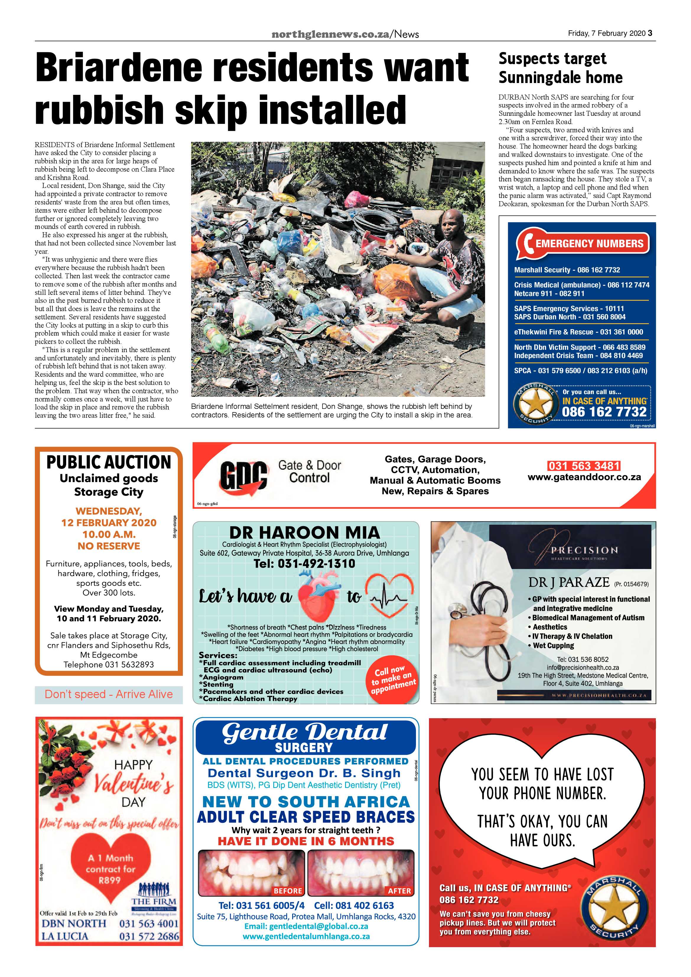 Northglen News 7 February 2020 page 3