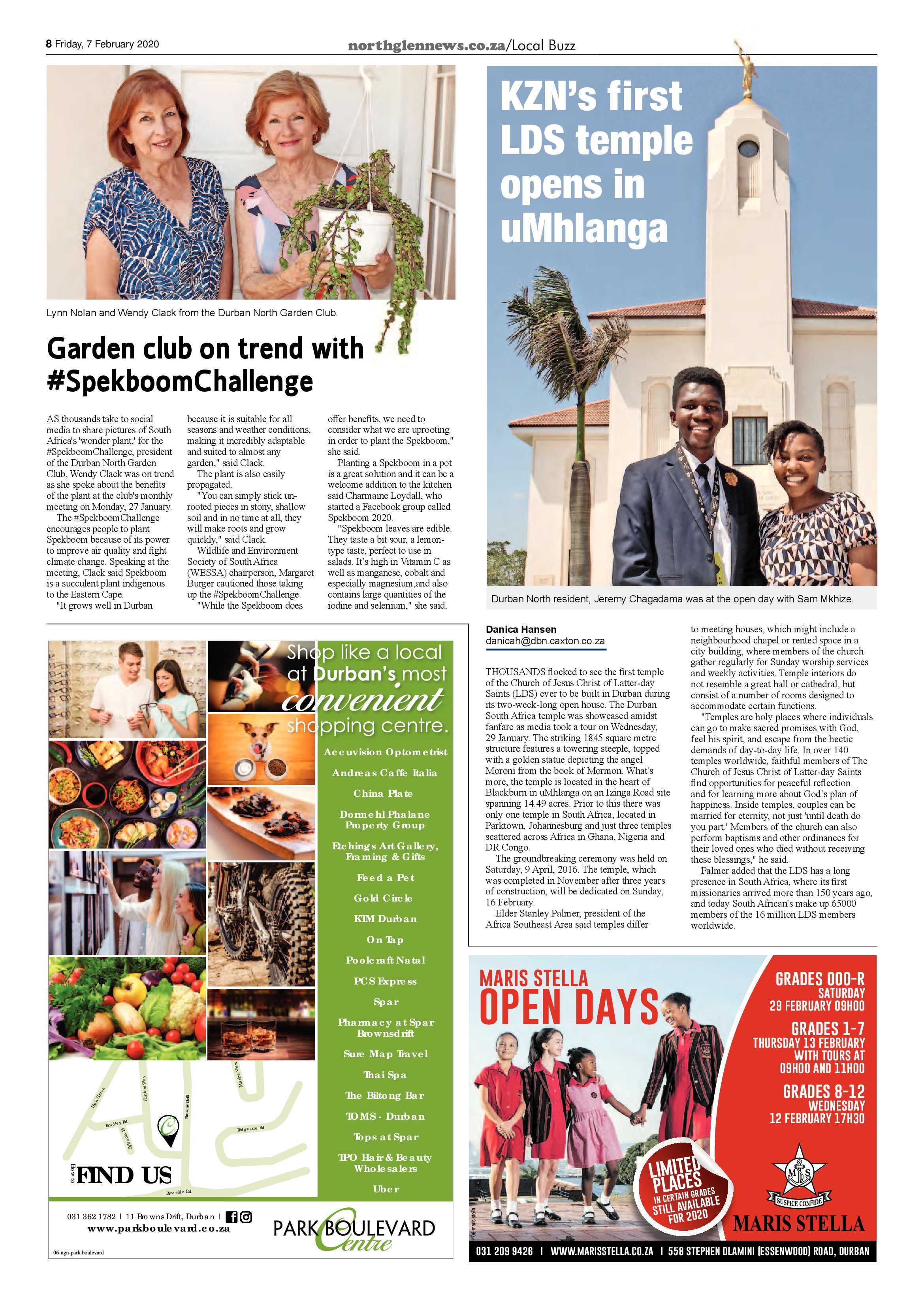 Northglen News 7 February 2020 page 8