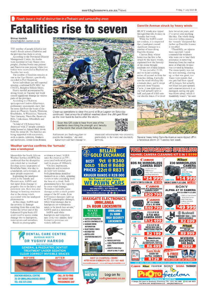 Northglen News 7 July 2023 page 3
