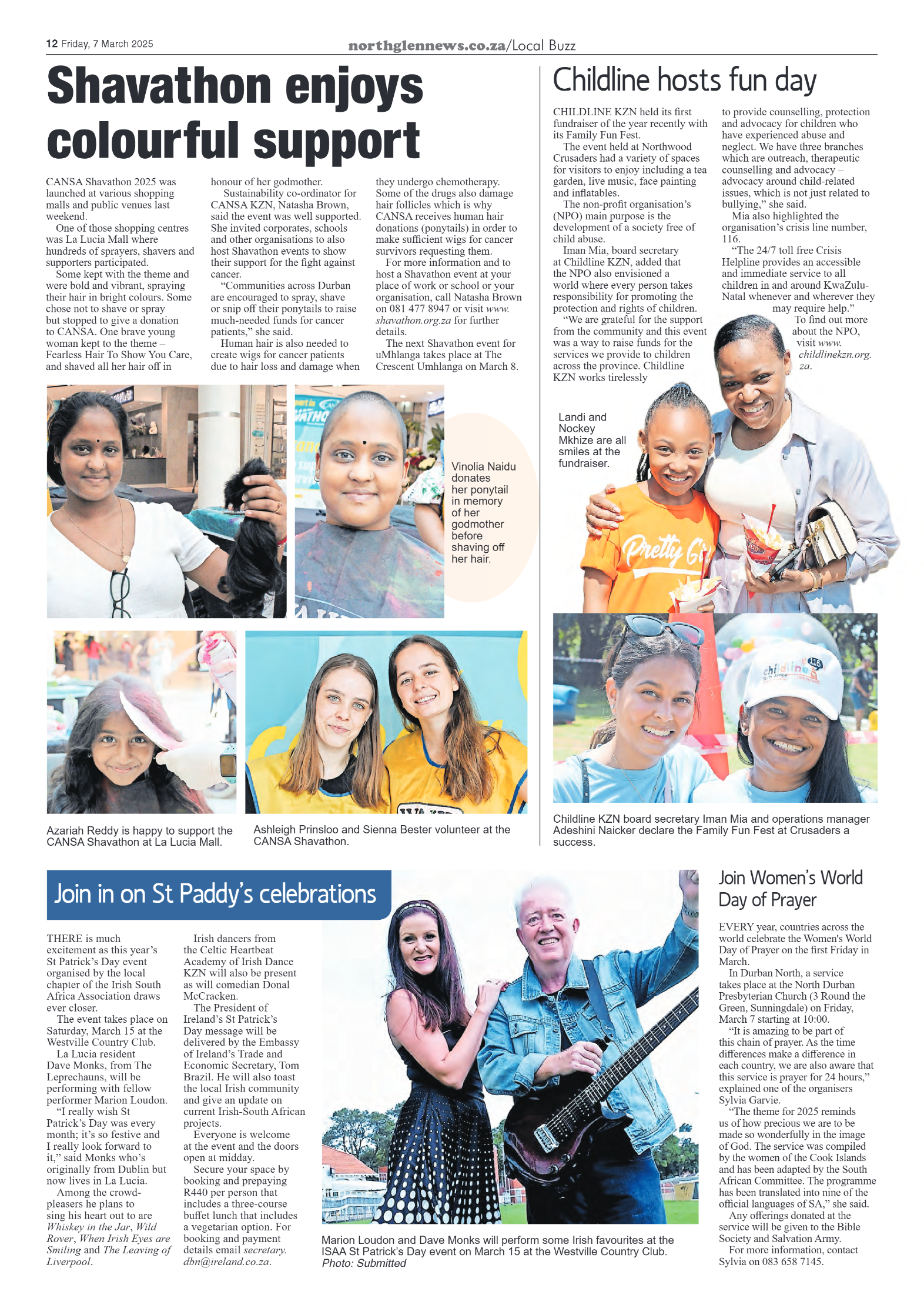 Northglen News 07 March 2025 page 12