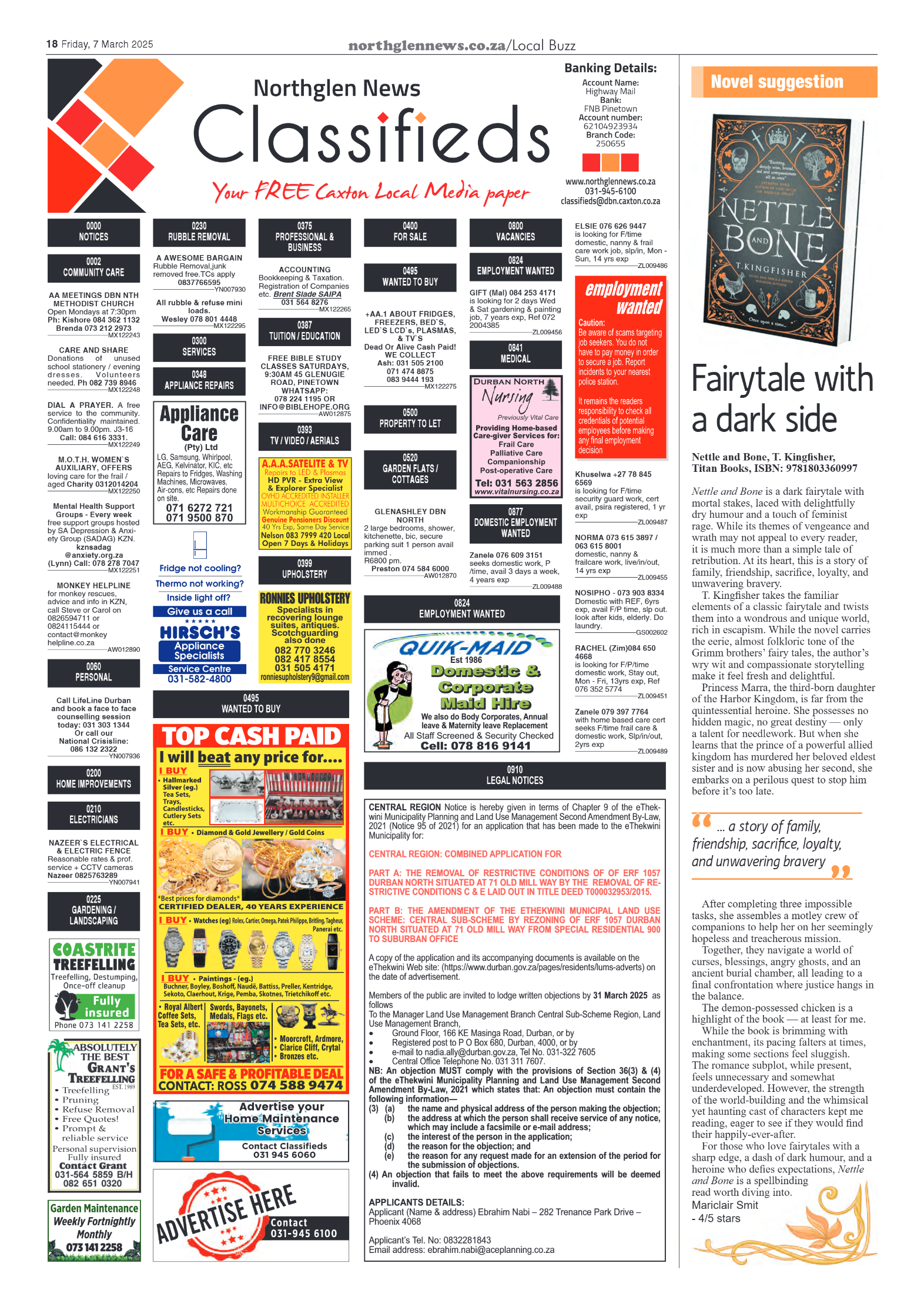 Northglen News 07 March 2025 page 18