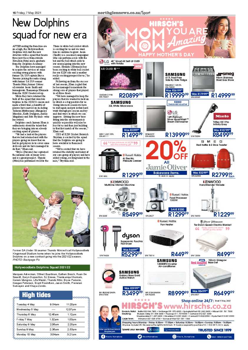 Northglen News 7 May 2021 page 16