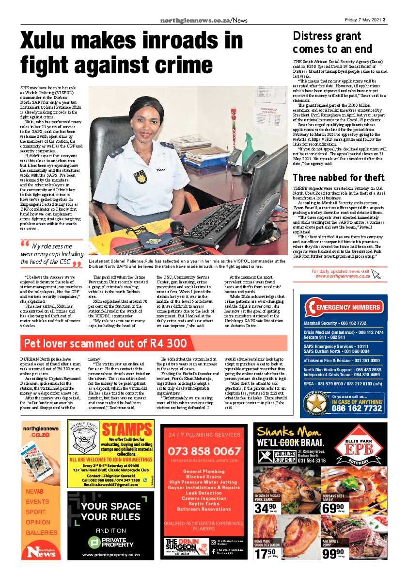 Northglen News 7 May 2021 page 3