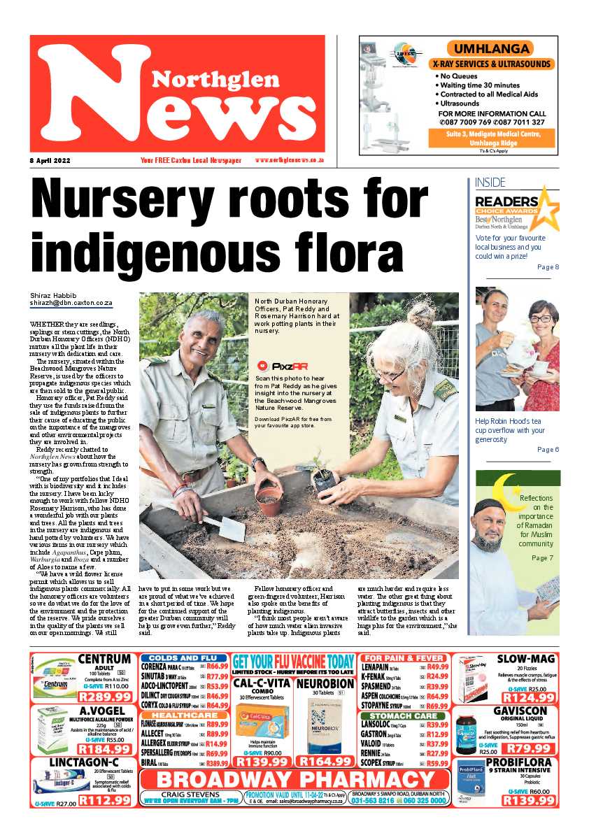 Northglen News 8 April 2022 page 1