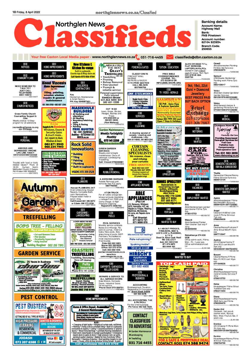 Northglen News 8 April 2022 page 10