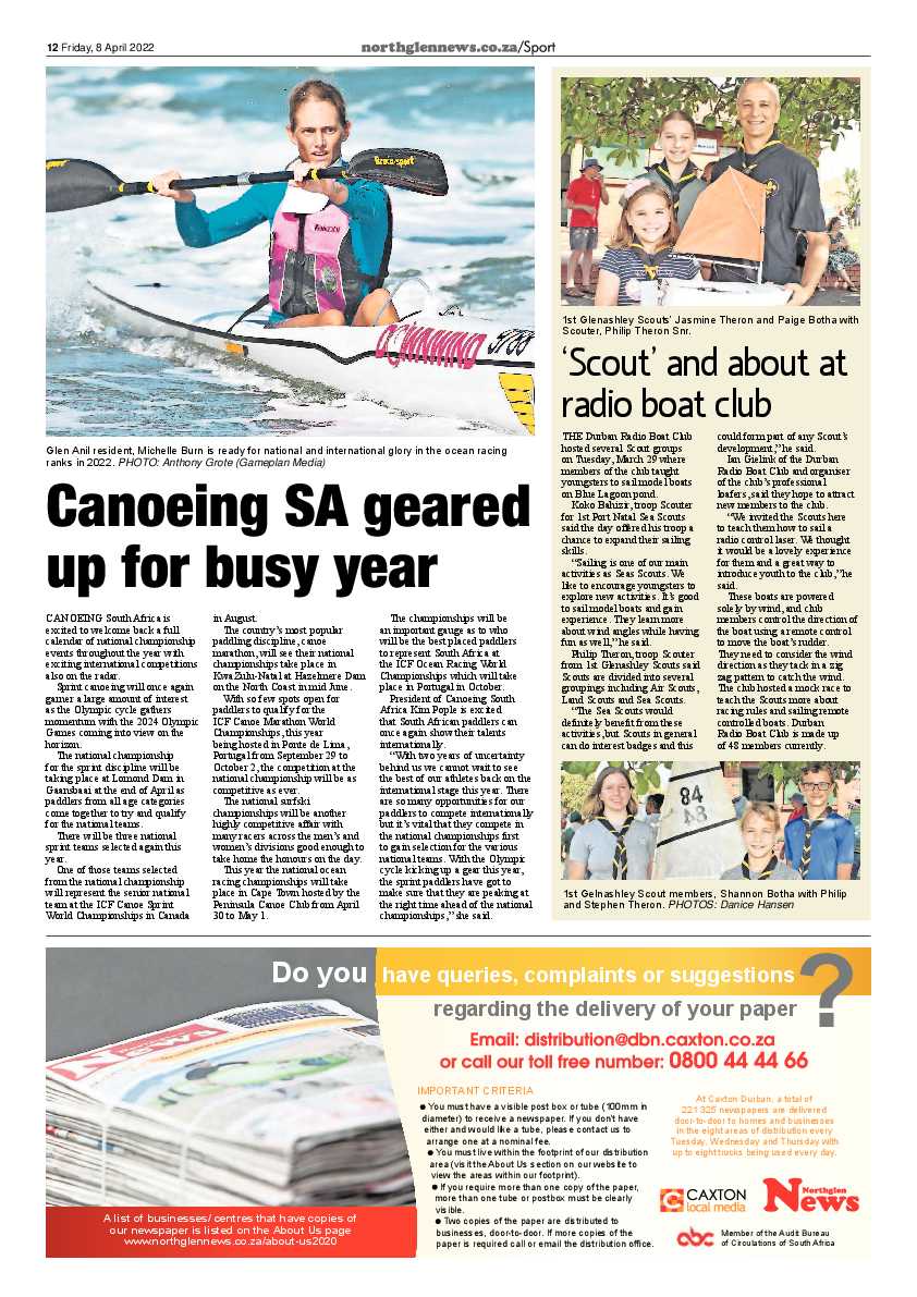 Northglen News 8 April 2022 page 12