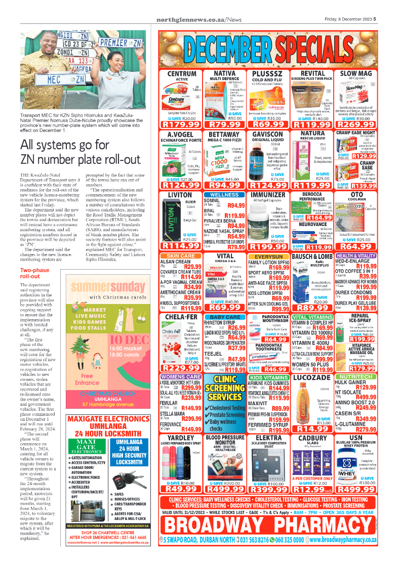 Northglen News 8 December 2023 page 5