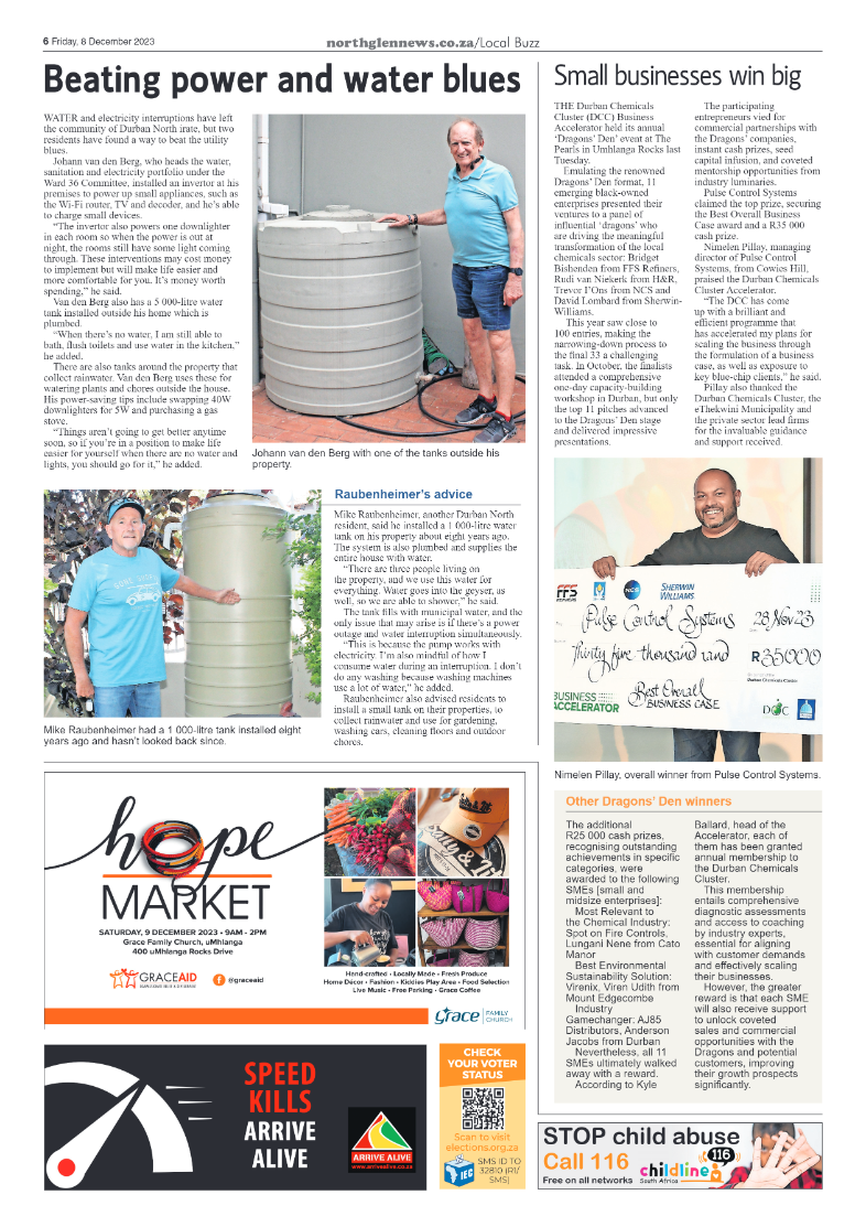 Northglen News 8 December 2023 page 6
