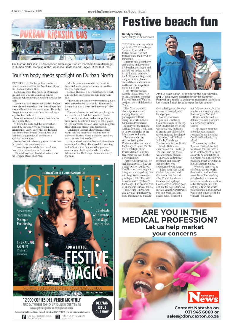 Northglen News 8 December 2023 page 8