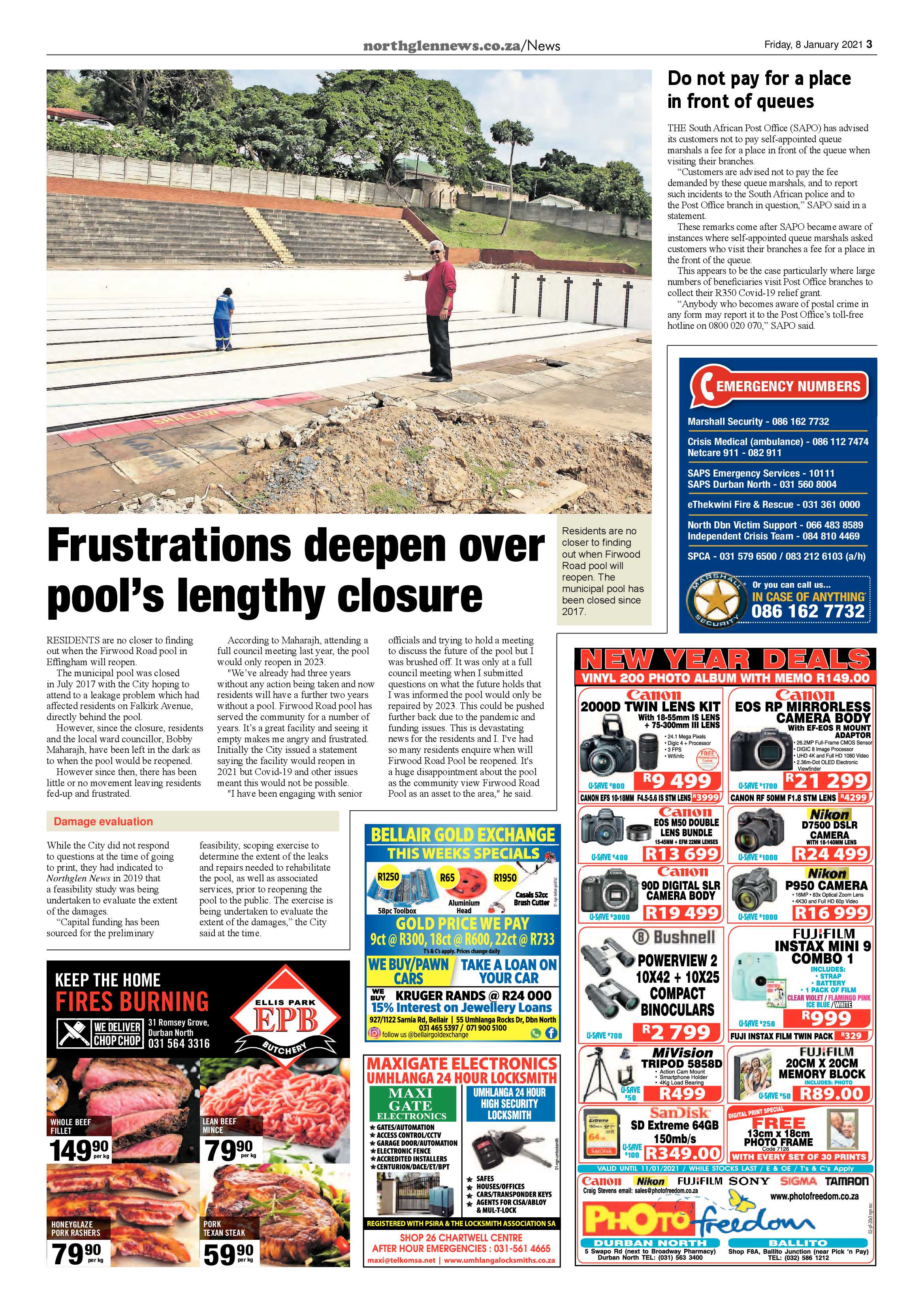 Northglen News 8 January 2021 page 3