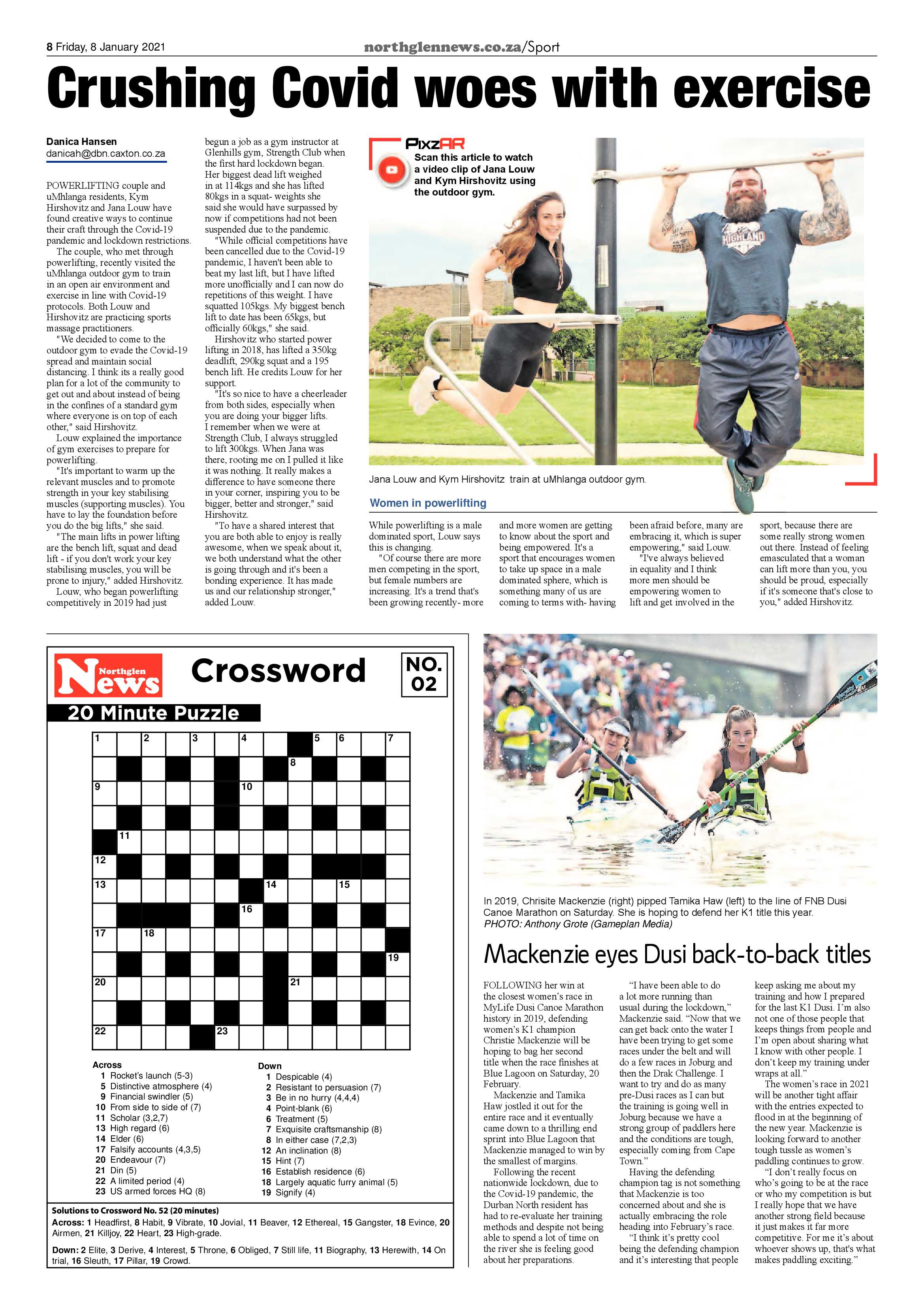 Northglen News 8 January 2021 page 8
