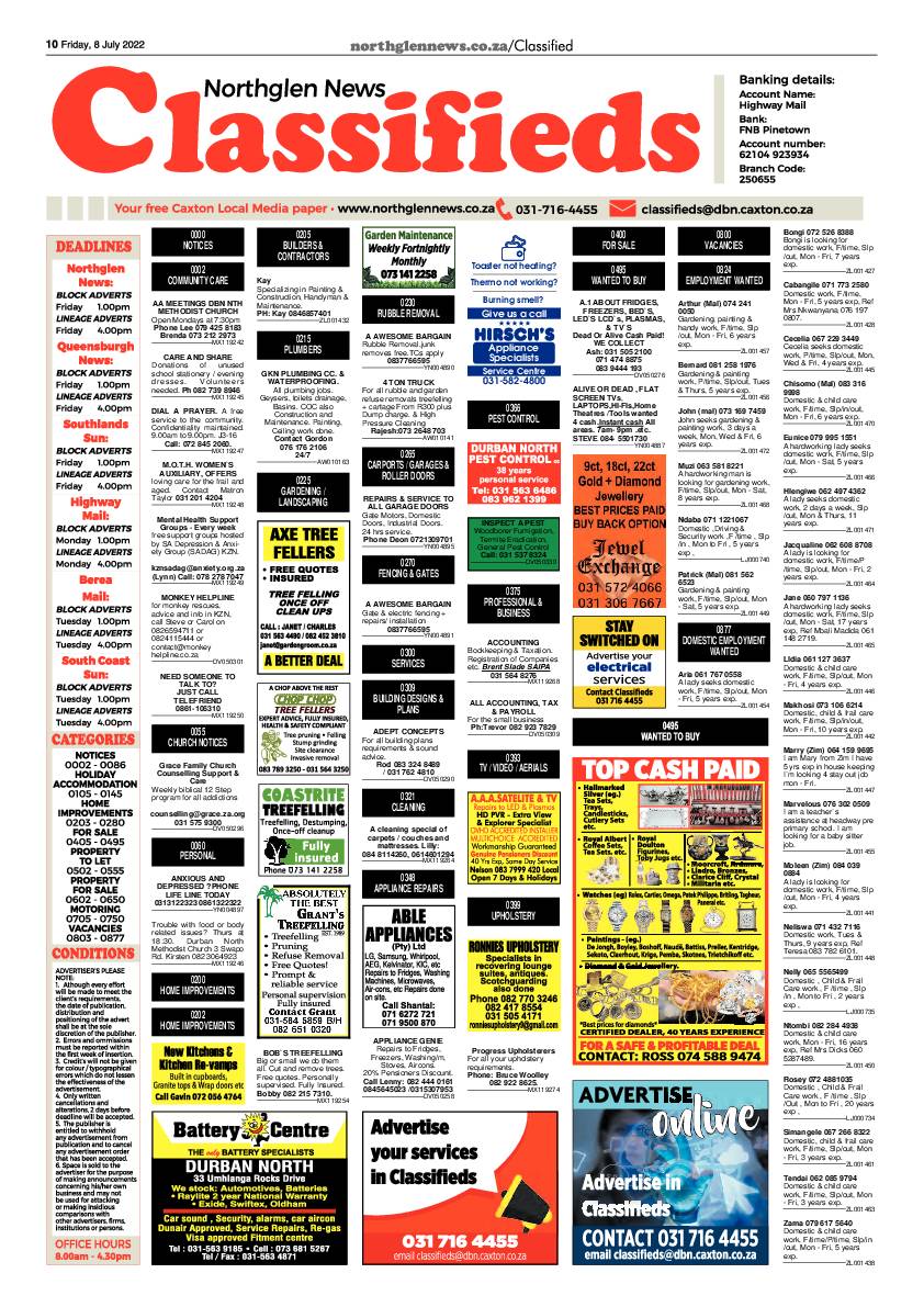 Northglen News 8 July 2022 page 10