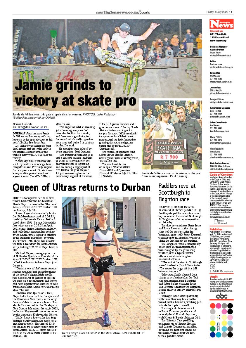 Northglen News 8 July 2022 page 11