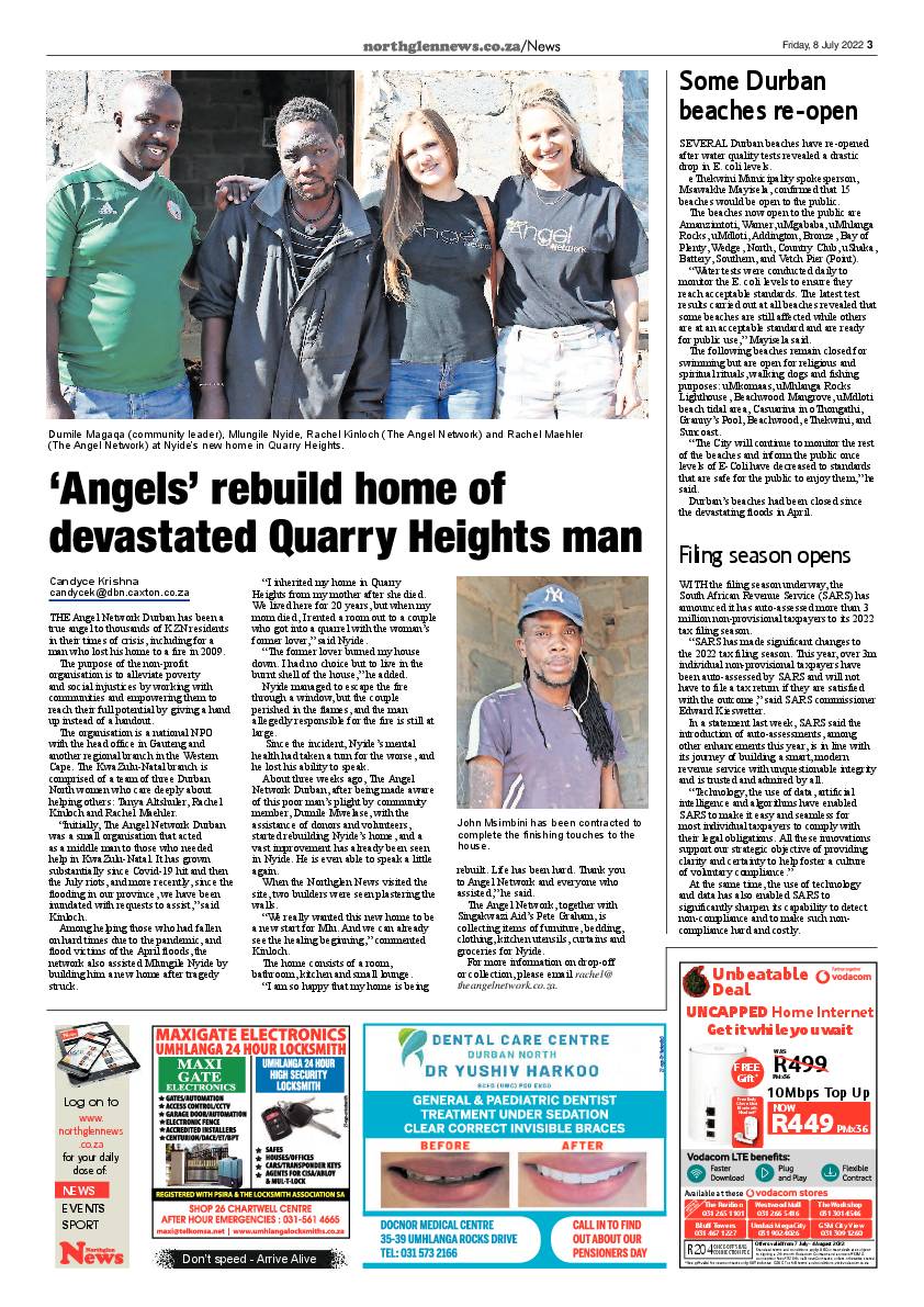 Northglen News 8 July 2022 page 3
