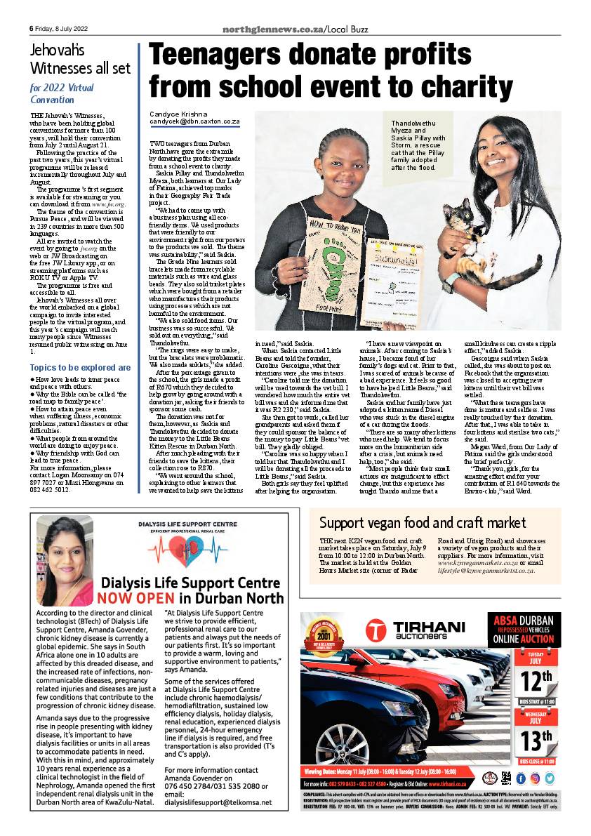 Northglen News 8 July 2022 page 6