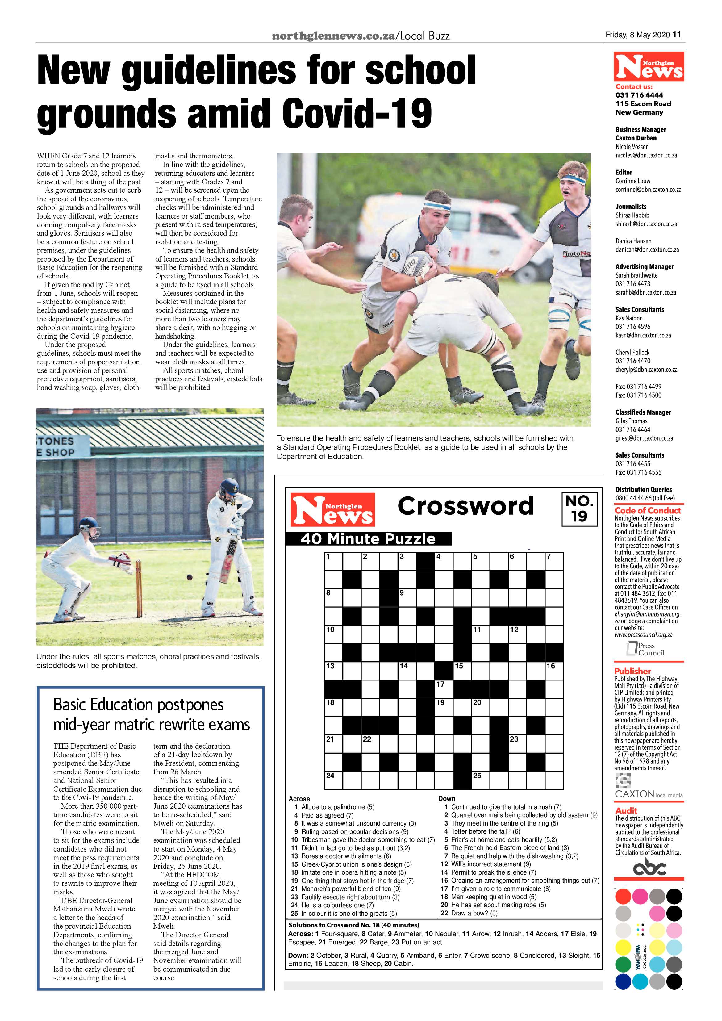Northglen News 8 May 2020 page 11