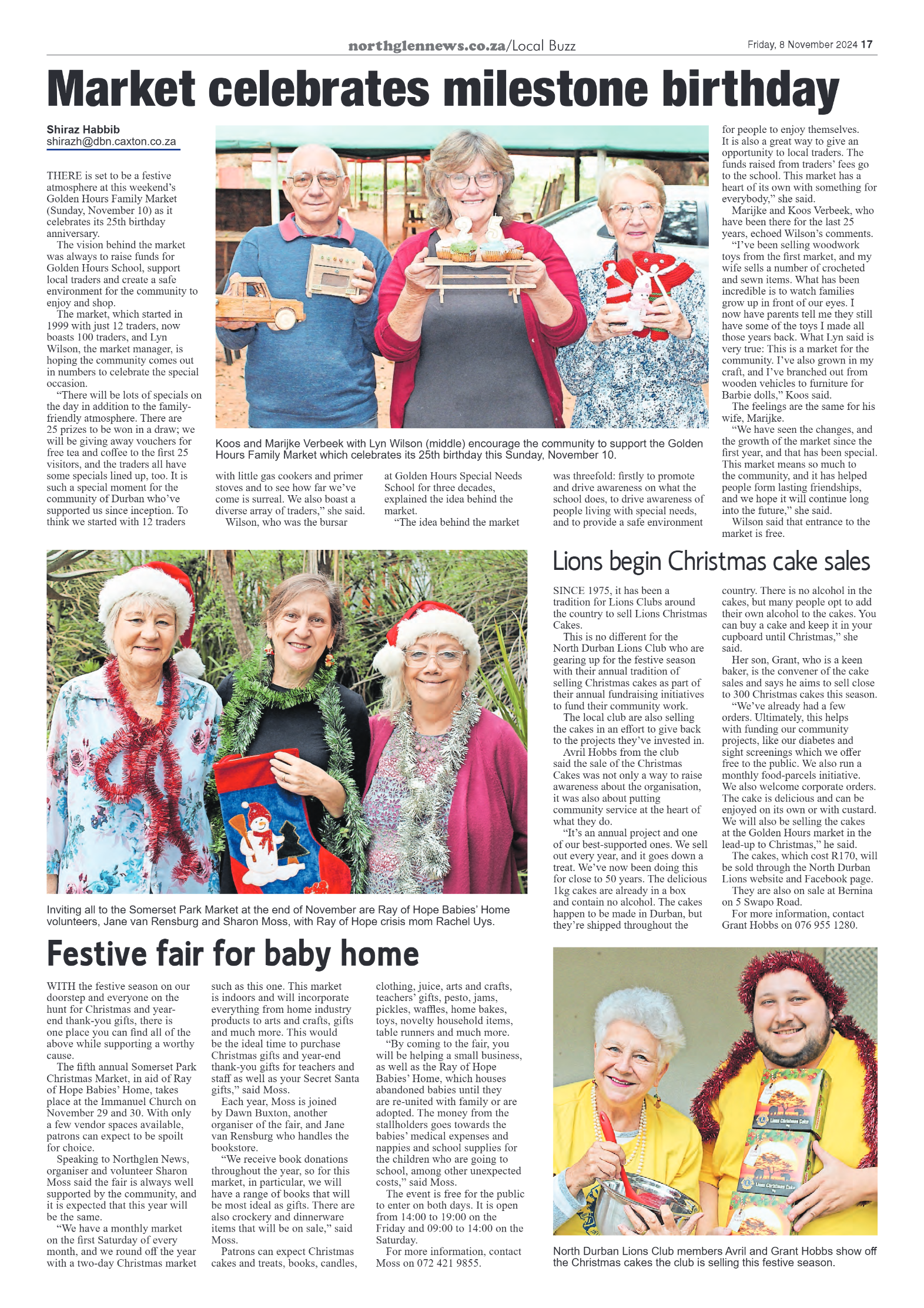 Northglen News 8 November 2024 page 17