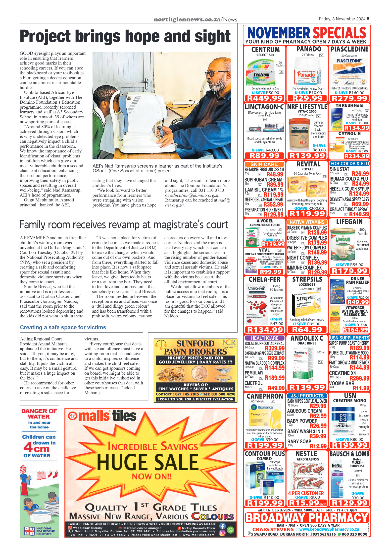 Northglen News 8 November 2024 page 5