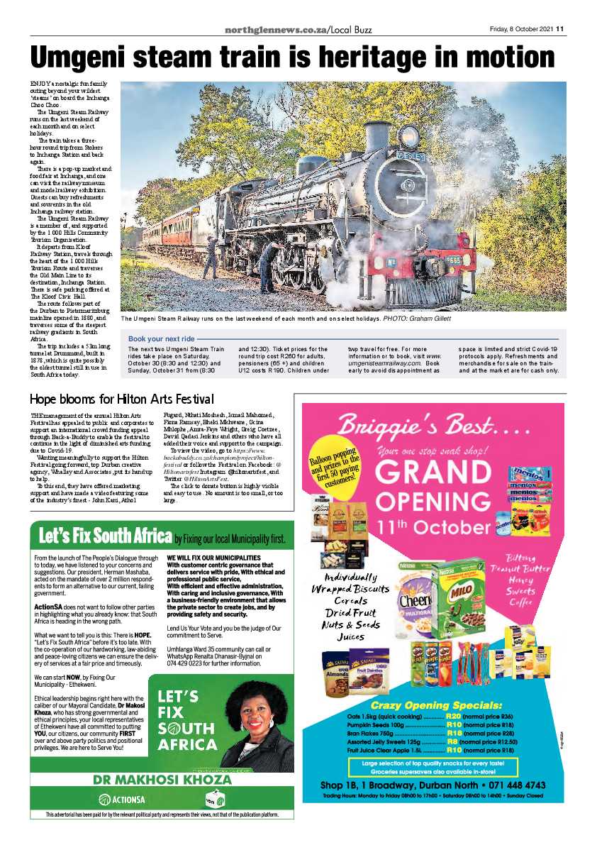 Northglen News 8 October 2021 page 11
