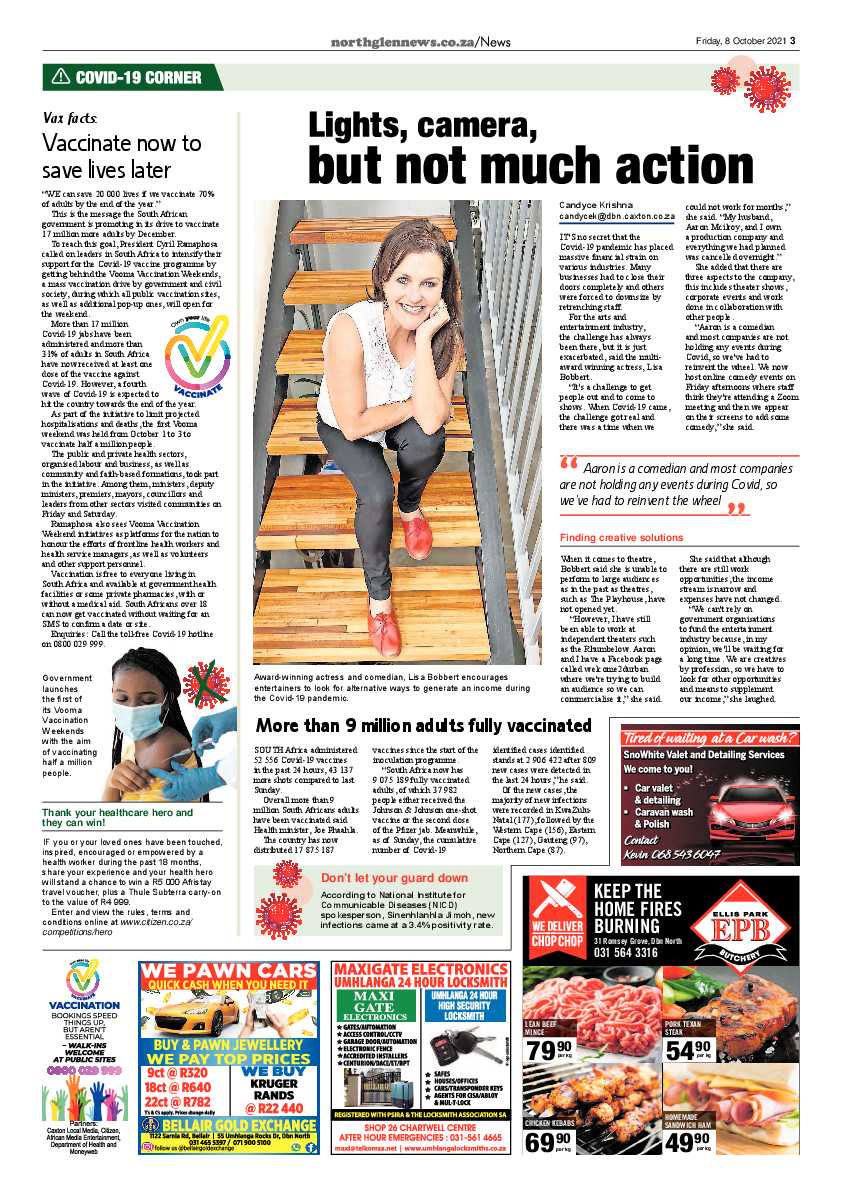 Northglen News 8 October 2021 page 3