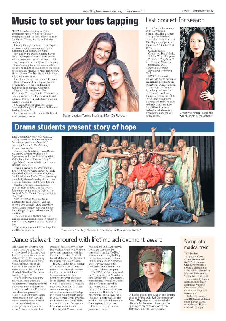 Northglen News 8 September 2023 page 17