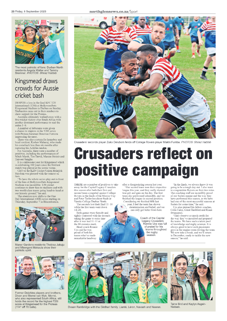 Northglen News 8 September 2023 page 20