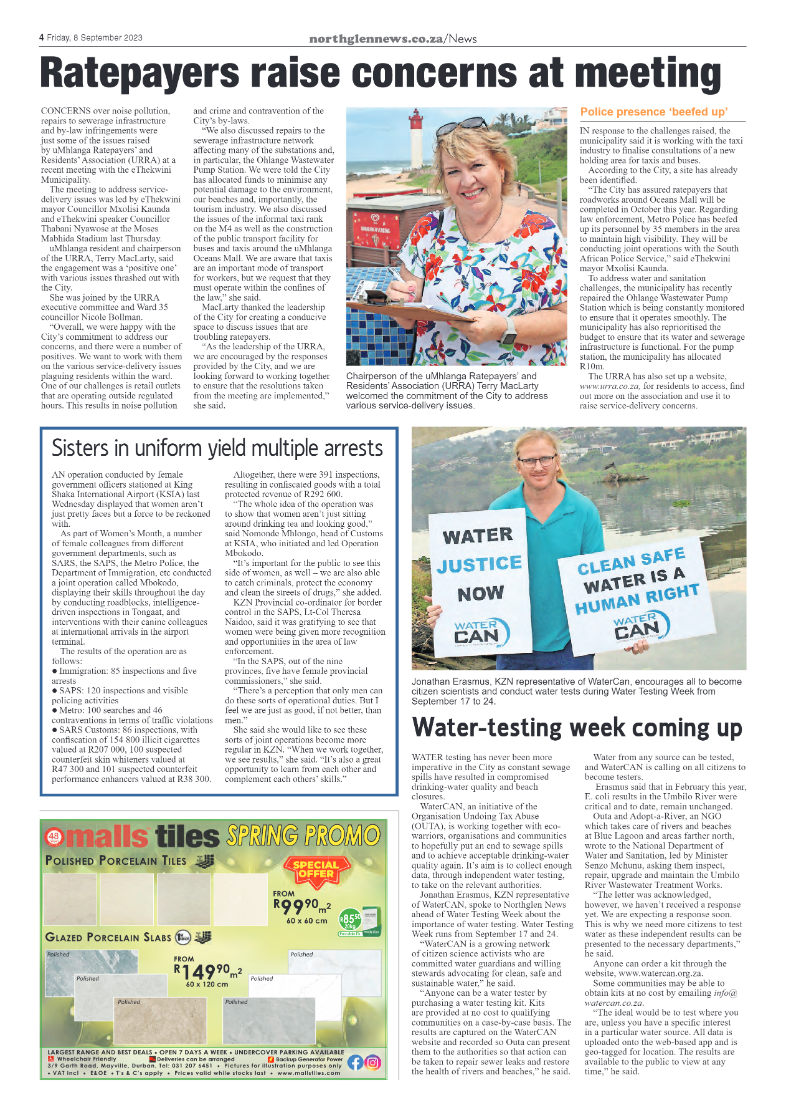 Northglen News 8 September 2023 page 4