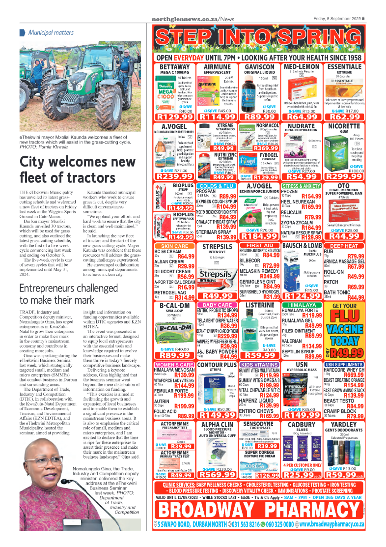 Northglen News 8 September 2023 page 5