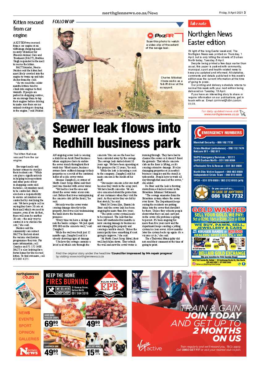 Northglen News 9 April 2021 page 3