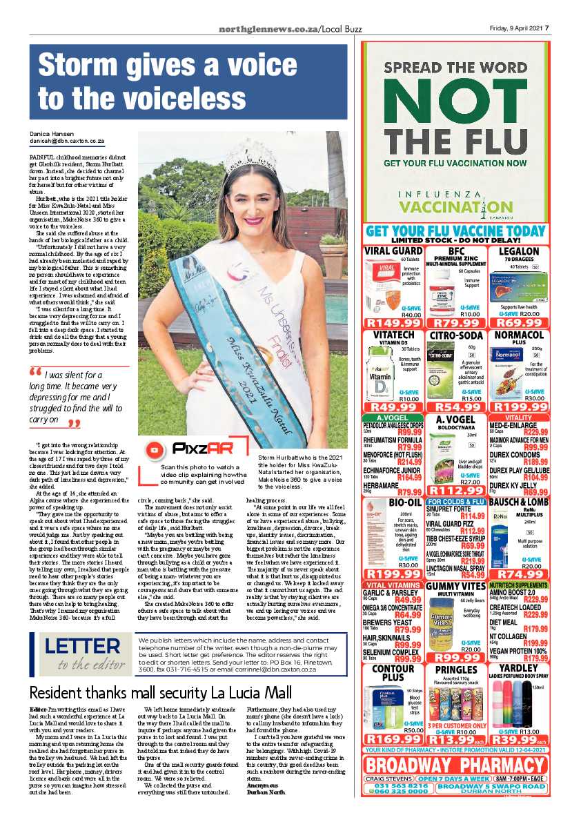 Northglen News 9 April 2021 page 7